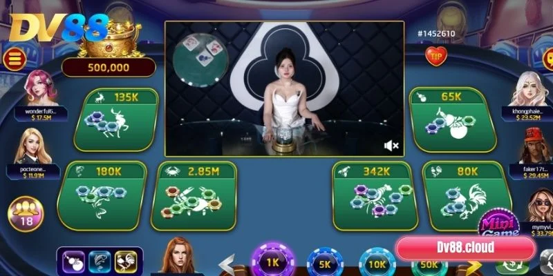 Bầu Cua DV8 - Cách Chơi Game Thắng Lớn 2 Bầu Cua DV88 là trò chơi với 6 linh vật Bầu, Cua, Cá, Gà, Nai, Tôm