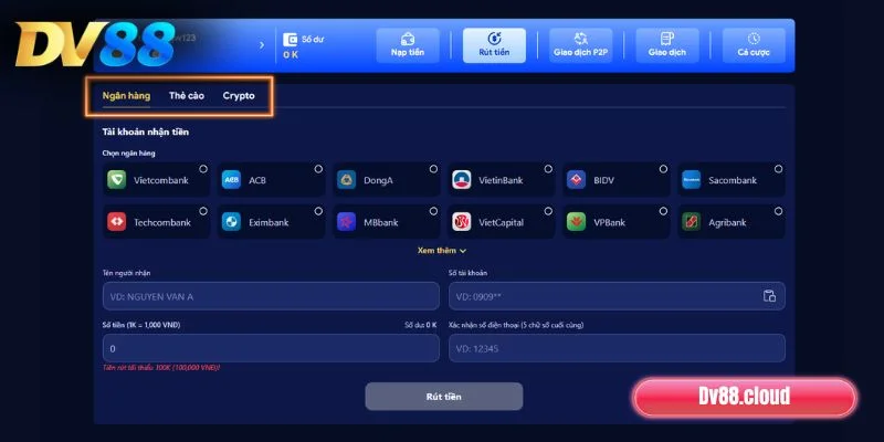Rút Tiền DV88: Hướng Dẫn Đổi Thưởng Nhanh Chóng, Minh Bạch 2 Điều kiện cần đáp ứng để rút tiền DV88 thành công
