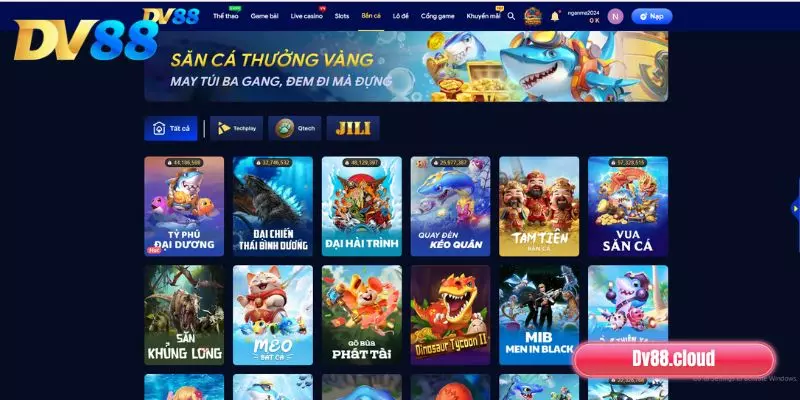 Bắn Cá DV88: Săn Thưởng Cực Đã, Đổi Quà Cực Nhanh 1 Giới thiệu bắn cá DV88