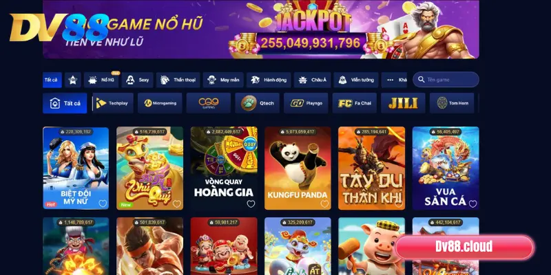 Nổ Hũ DV88: Chạm Jackpot Cực Dễ, Tiền Về Như Lũ 2 Kho game nổ hũ DV88 siêu hot trong năm 2025
